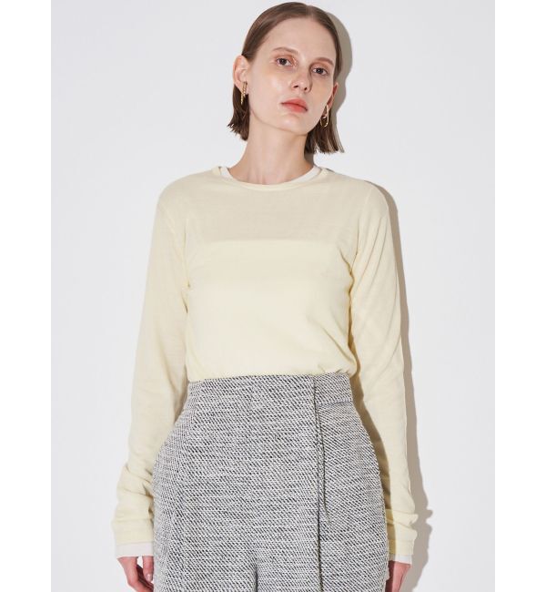 ELENDEEK「WOOL SHEER LONG-T KT」|ニット・セーター|