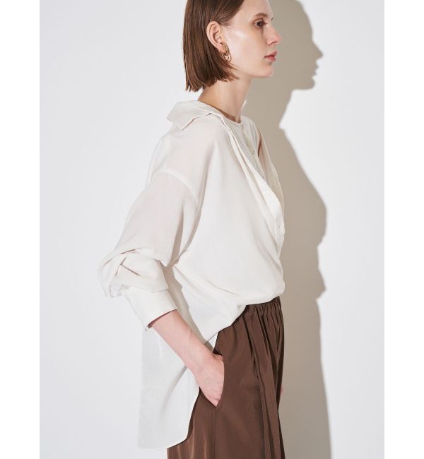 ELENDEEK「SATIN CACHECOEUR SH」|シャツ・ブラウス|