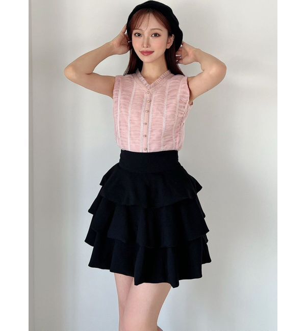 RESEXXY「シャーリングボリュームトップス」|その他|