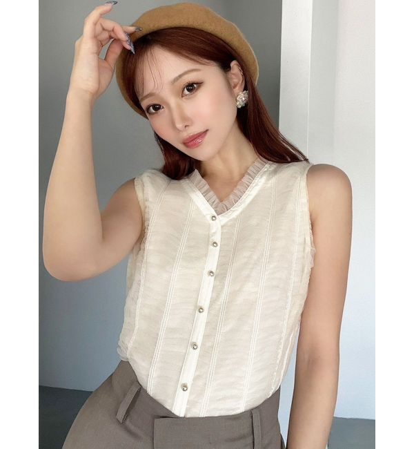 RESEXXY「シャーリングボリュームトップス」|その他|