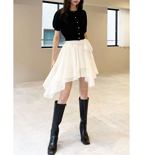 RESEXXY「ランダムヘムミニスカート」|スカート|