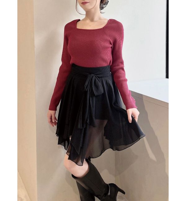 RESEXXY「ランダムヘムミニスカート」|スカート|