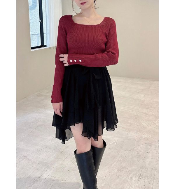 RESEXXY「ランダムヘムミニスカート」|スカート|