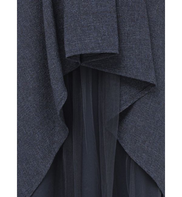 RESEXXY「アシンメトリーフレアボリュームスカート」|スカート|