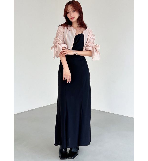 RESEXXY「ビッグリボンシアーブルゾン」|ブルゾン・スタジャン|