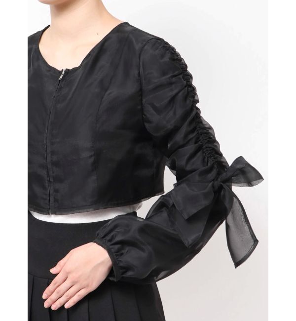 RESEXXY「ビッグリボンシアーブルゾン」|ブルゾン・スタジャン|