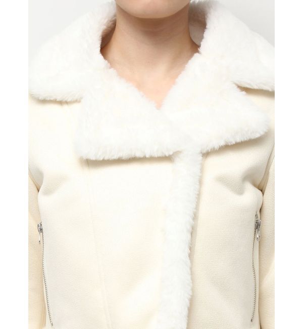 RESEXXY「フェイクムートンブルゾン」|ブルゾン・スタジャン|