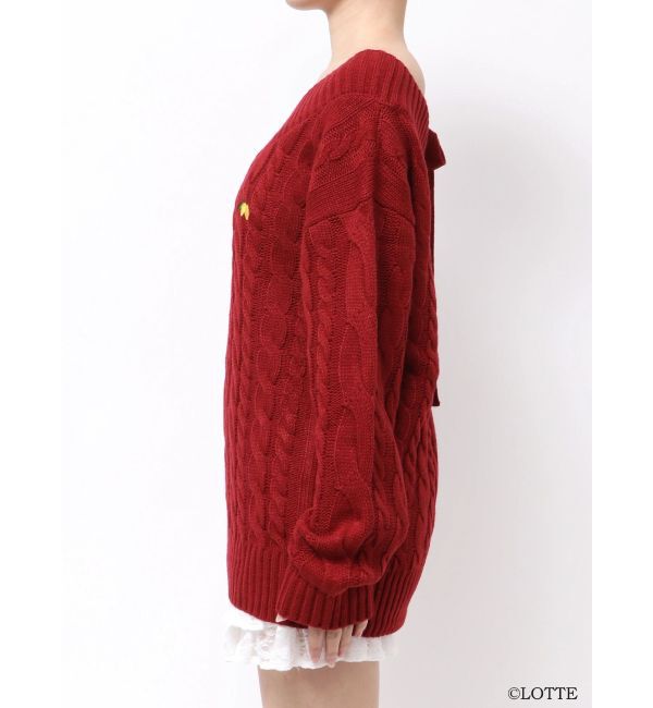 RESEXXY「【Ghana】ケーブルルーズニットチュニック」|ニット・セーター|
