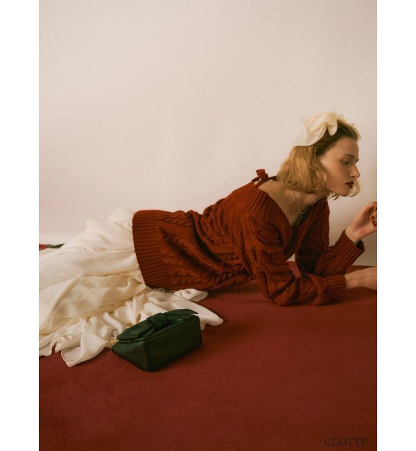 RESEXXY「【Ghana】ケーブルルーズニットチュニック」|ニット・セーター|