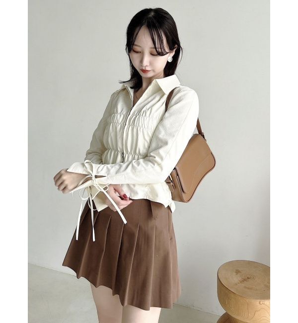 dazzlin「ダブルベルトミニスカート」|スカート|