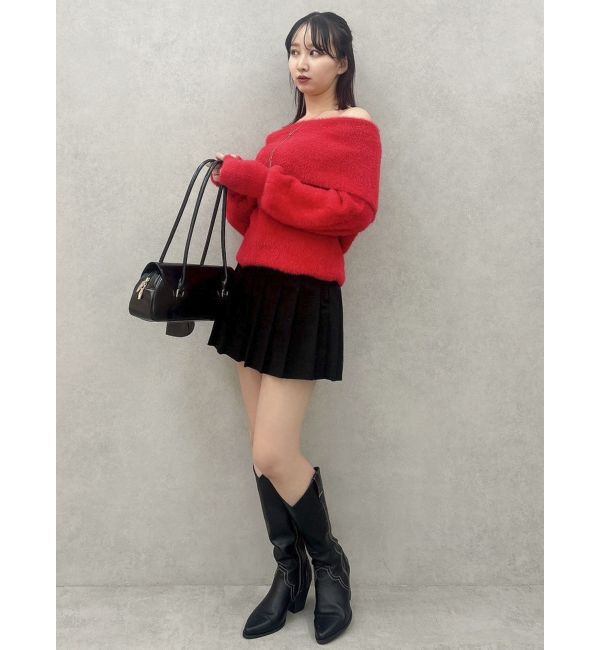 dazzlin「ダブルベルトミニスカート」|スカート|