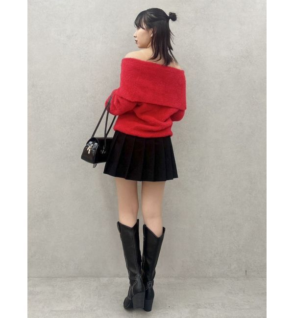 dazzlin「ダブルベルトミニスカート」|スカート|