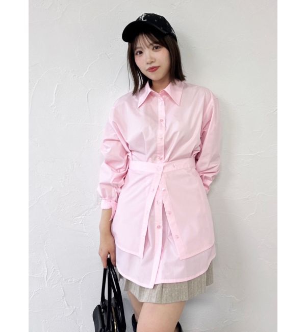 dazzlin「ダブルベルトミニスカート」|スカート|