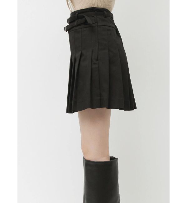 dazzlin「ダブルベルトミニスカート」|スカート|