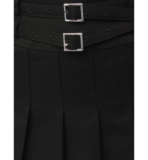 dazzlin「ダブルベルトミニスカート」|スカート|