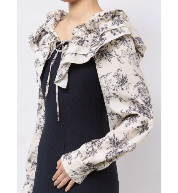 dazzlin「フリルカラードッキングリブワンピース」|ワンピース|