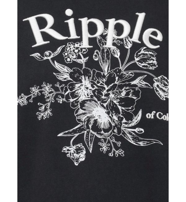 dazzlin「フラワーロゴスウエットトップス」|スウェット・ジャージ|