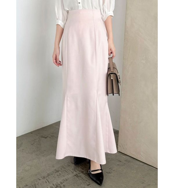 dazzlin「ハイウエストアソートナロースカートⅡ」|スカート|ピンク