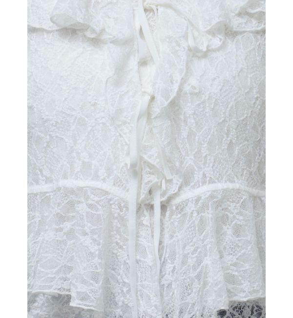 dazzlin「ラッフルヘムレースアンサンブル」|Tシャツ・カットソー|