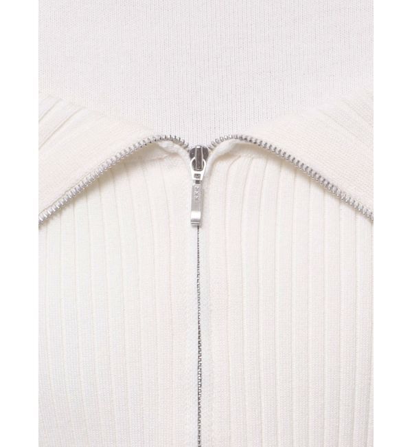 dazzlin「ビッグカラーレイヤードリブニット」|ニット・セーター|