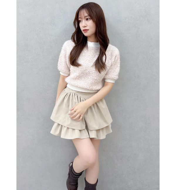 dazzlin「2WAYバックリボンヘアリーニット」|ニット・セーター|