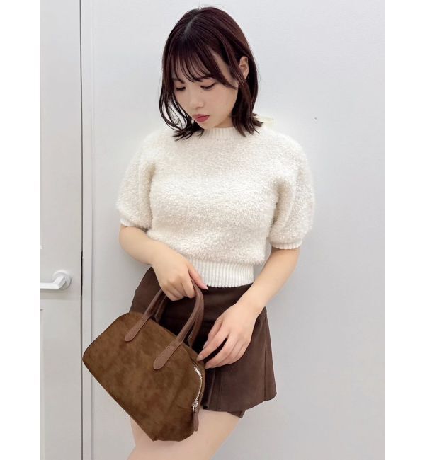 dazzlin「2WAYバックリボンヘアリーニット」|ニット・セーター|