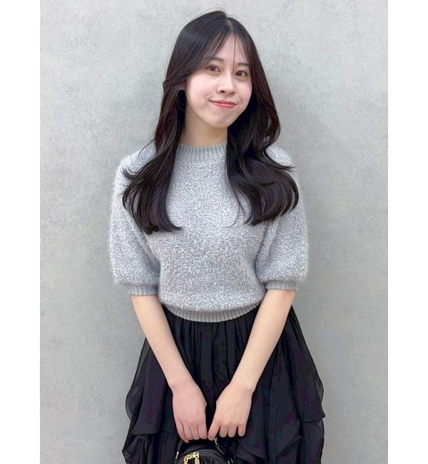 dazzlin「2WAYバックリボンヘアリーニット」|ニット・セーター|