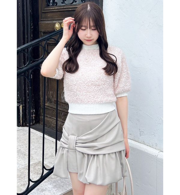 dazzlin「2WAYバックリボンヘアリーニット」|ニット・セーター|