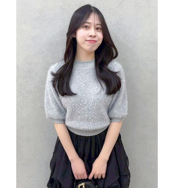 dazzlin「2WAYバックリボンヘアリーニット」|ニット・セーター|