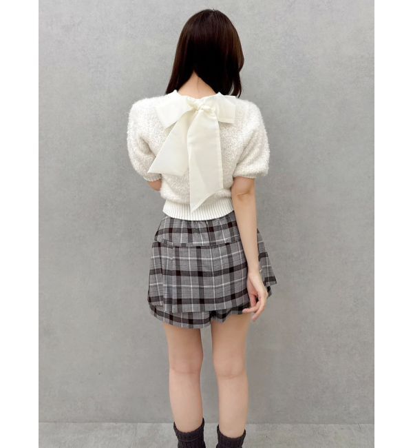 dazzlin「2WAYバックリボンヘアリーニット」|ニット・セーター|