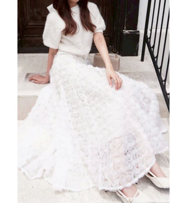 dazzlin「2WAYバックリボンヘアリーニット」|ニット・セーター|