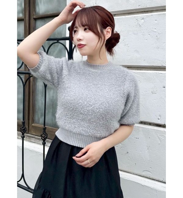 dazzlin「2WAYバックリボンヘアリーニット」|ニット・セーター|