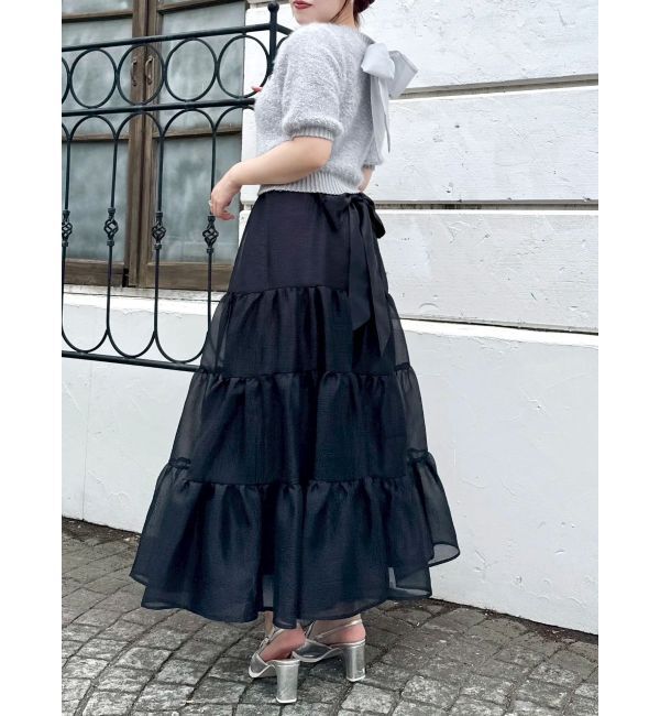 dazzlin「2WAYバックリボンヘアリーニット」|ニット・セーター|