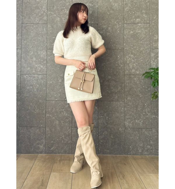 dazzlin「2WAYバックリボンヘアリーニット」|ニット・セーター|