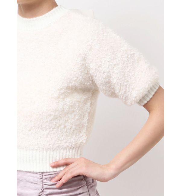 dazzlin「2WAYバックリボンヘアリーニット」|ニット・セーター|