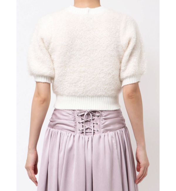 dazzlin「2WAYバックリボンヘアリーニット」|ニット・セーター|