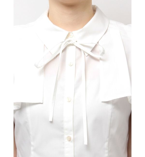 dazzlin「2WAYケープリボンブラウス」|シャツ・ブラウス|