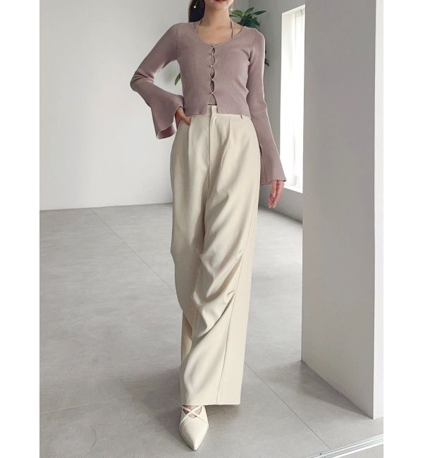 dazzlin「ニータックストレートパンツ」|その他|