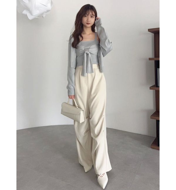 dazzlin「ニータックストレートパンツ」|その他|