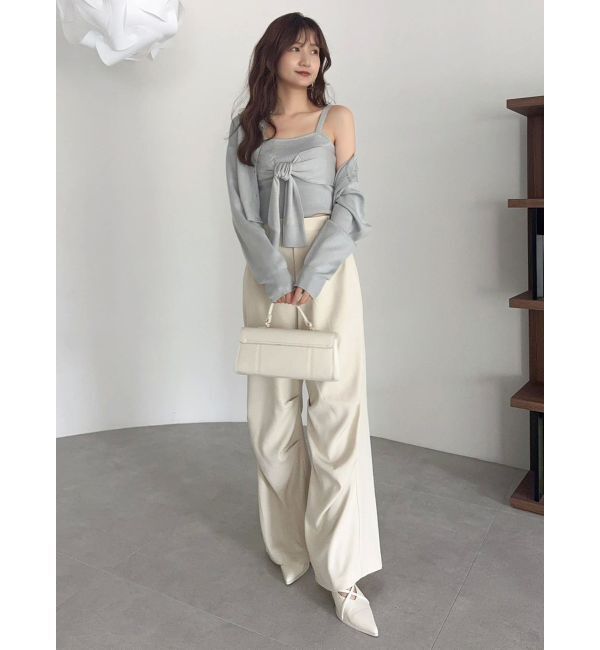 dazzlin「ニータックストレートパンツ」|その他|