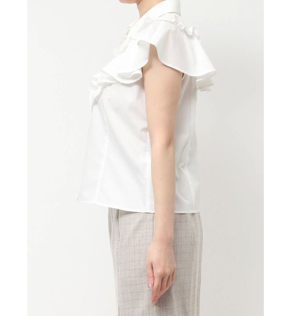 dazzlin「ラッフルフリルブラウス」|シャツ・ブラウス|