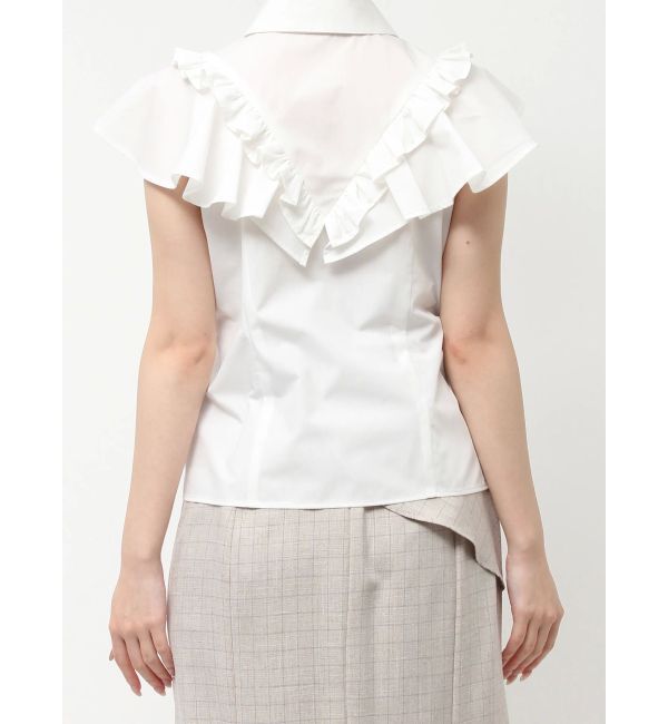 dazzlin「ラッフルフリルブラウス」|シャツ・ブラウス|