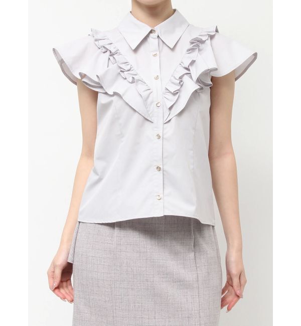 dazzlin「ラッフルフリルブラウス」|シャツ・ブラウス|