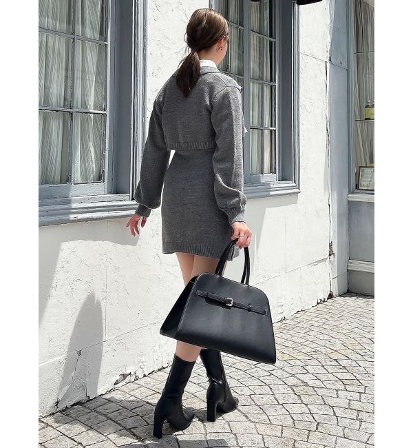 dazzlin「2ピースニットミニワンピース」|ワンピース|