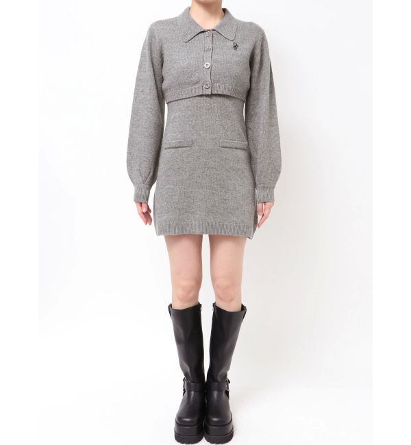 dazzlin「2ピースニットミニワンピース」|ワンピース|