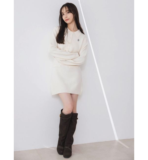 dazzlin「2ピースニットミニワンピース」|ワンピース|