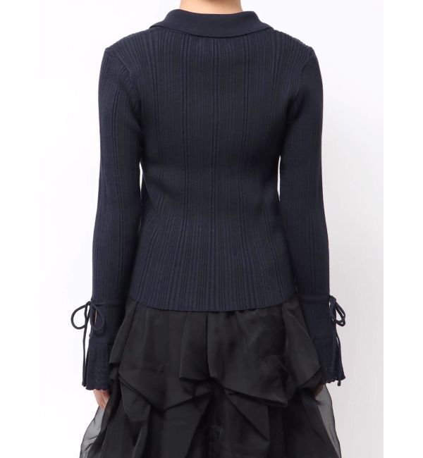 dazzlin「アイレットスリーブニットトップス」|ニット・セーター|