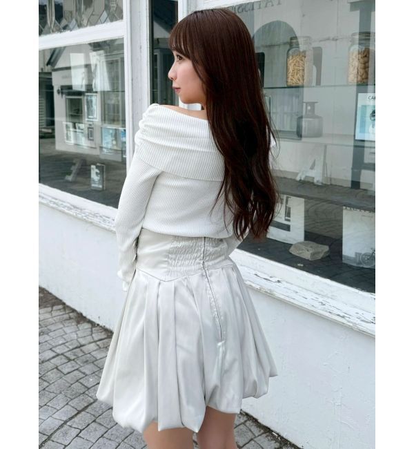 dazzlin「2WAYアシメタックオフショルニット」|ニット・セーター|