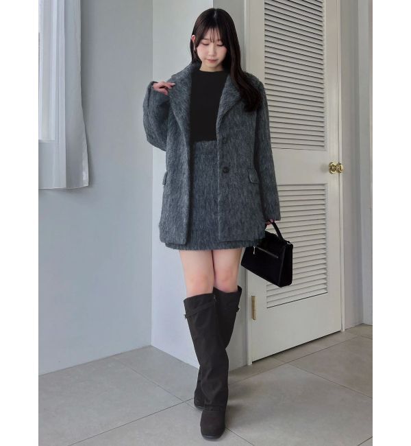 dazzlin「【WEB限定カラーあり】ヘアリーミドルジャケット」|その他|