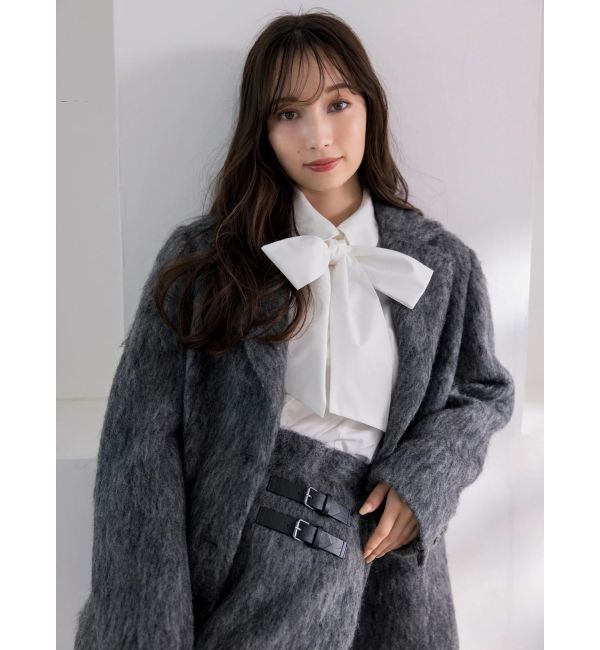 dazzlin「【WEB限定カラーあり】ヘアリーミドルジャケット」|その他|